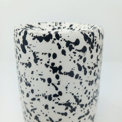 Splattered Design Ceramic Wax Essential Oil Burner House - Artisan Stories