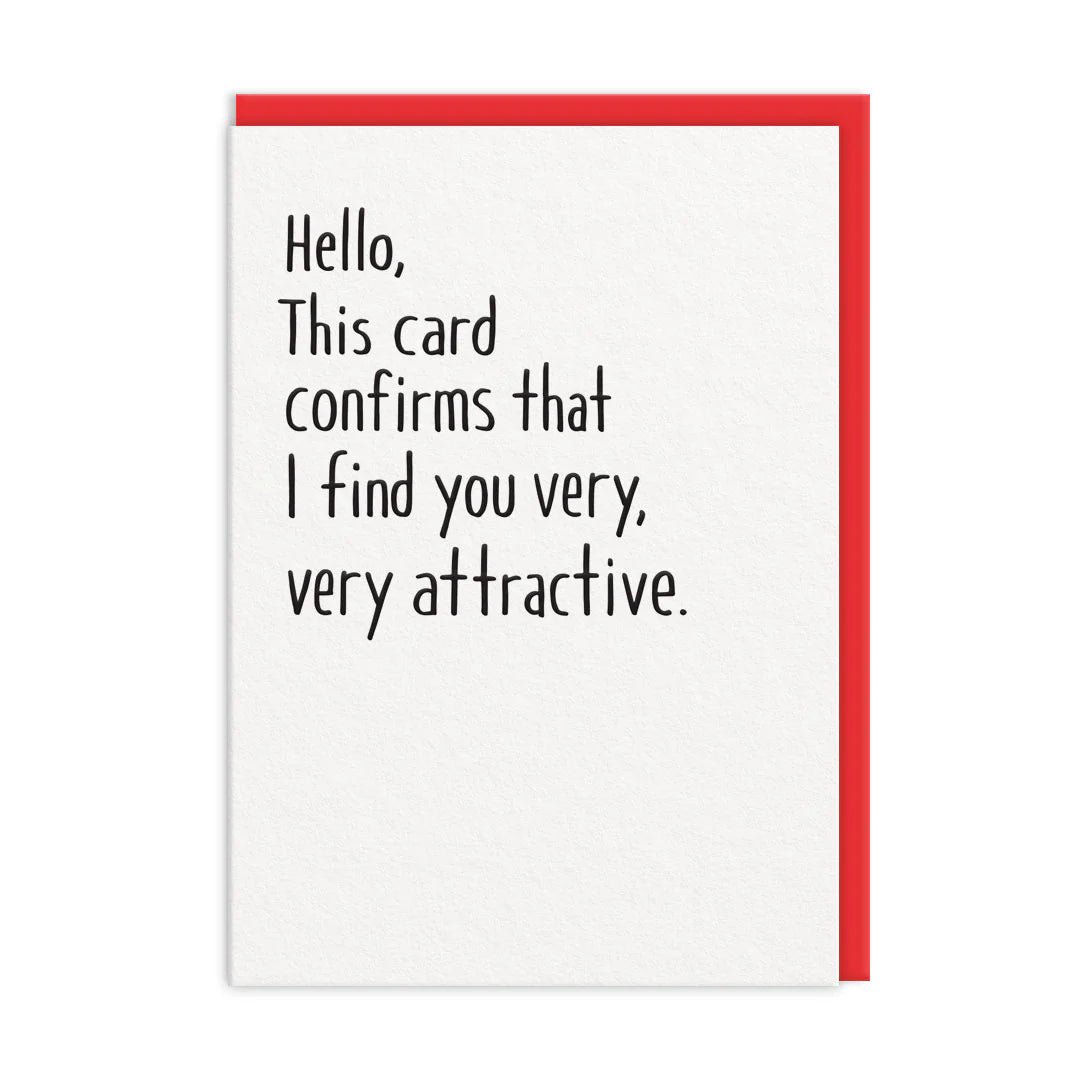 This Card Confirms Valentine's Day Card - Artisan Stories