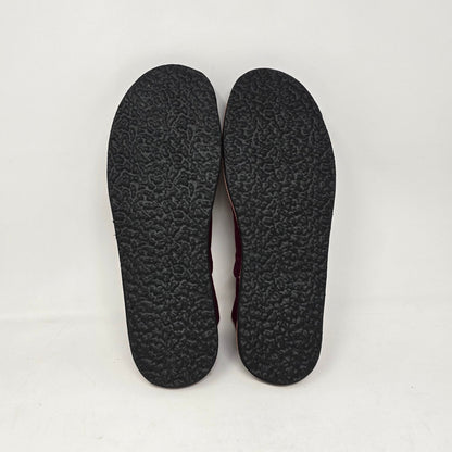 Unisex Leather Suede Slipper Thick Sole - Artisan Stories