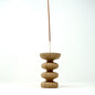 Walnut Incense holder pillar - Artisan Stories