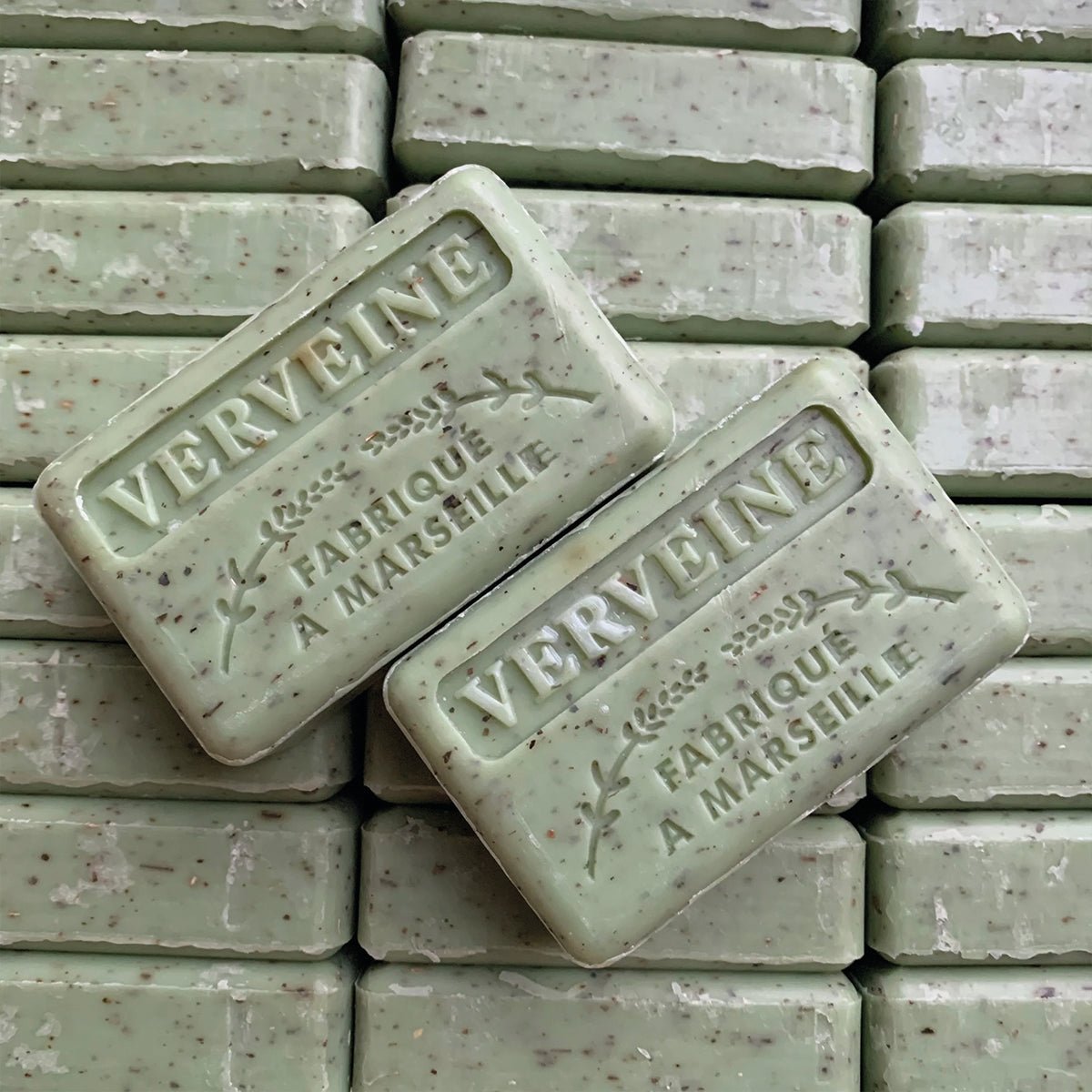 Savon de Marseilles Soap - Verbena Exfoliator - Artisan Stories