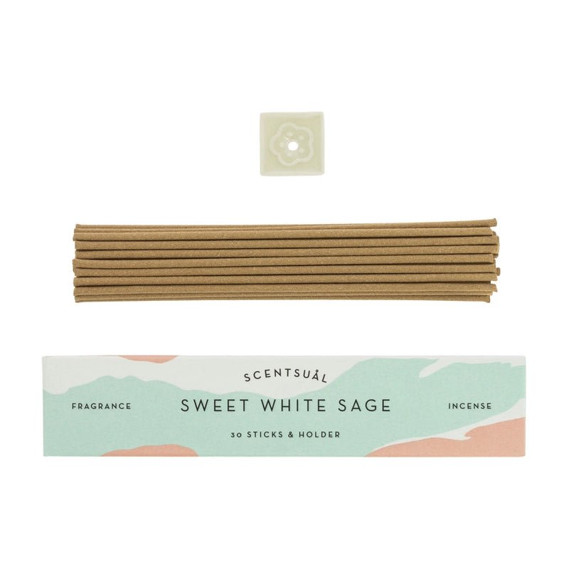 Sweet White Sage Scentsual Incense - Artisan Stories